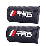 AUTO-P 2 car Toyota TRD stomatal carbon fiber car seat neck brace belt and head pillow