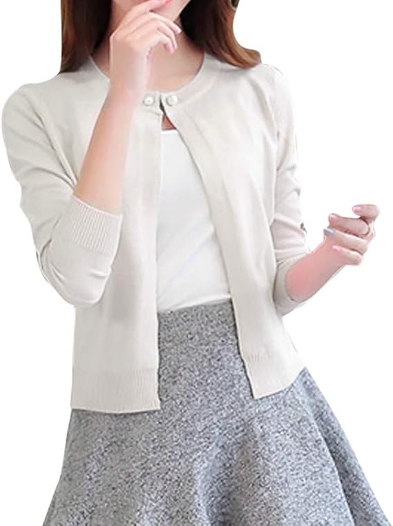 Amazon Co Jp ニットカーディガン レディース Hodarey ニット カーディガン セーター Vネックショート 丈 無地 カットソー 前開き アウター トップス 可愛い おしゃれ 暖かい 防寒 薄手 ゆったり レディース トップス アウター 長袖 コート女子高生 制服 腕時計