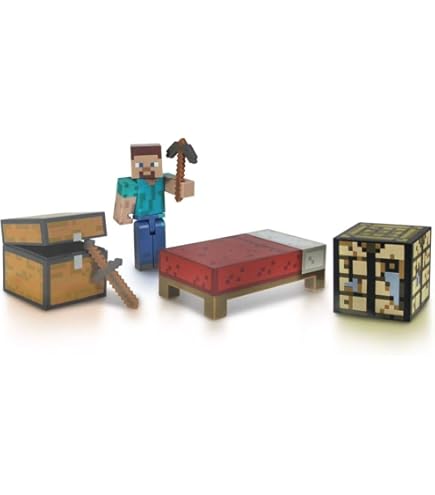 thumbnail image 2 of Minecraft Spider Jockey Pack Action Figures | Includes Skeleton, Spider, Bow & Silverfish 2 of 14