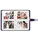 Fintie Wallet Photo Album for Fujifilm Instax Wide 300, Polaroid OneStep 2-64 Pockets [Snap Fastener] Album, Compatible with Polaroid POP/Originals 600 Camera 3.5x4.5 Inch Film (Galaxy)