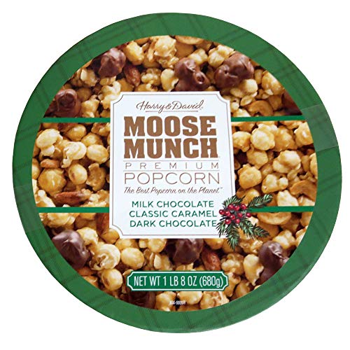 Moose Munch Premium Popcorn 24 oz Holiday Drum - Image 2
