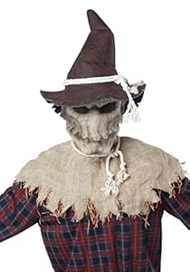California Costumes Men's Sadistic Scarecrow, Brown, X-Large