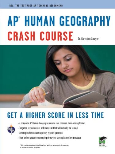 Download AP Human Geography Crash Course (Advanced Placement (AP) Crash Course)