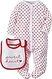 Carter's Baby Girls' Valentine's Day Sleep & Play Set