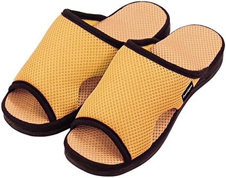 Gachi Pressed Health Room Sandals Fuomiba Yellow