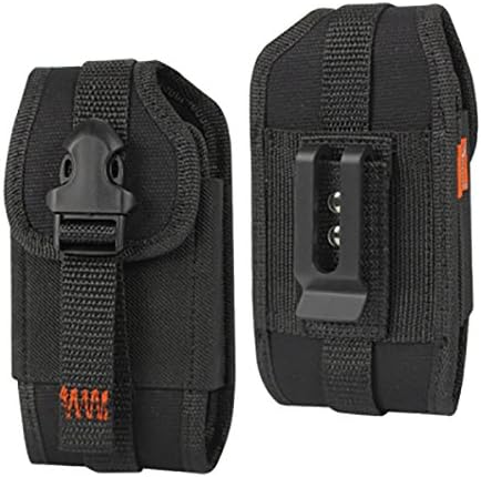Samsung Galaxy Note 8 Reiko Black Rugged Holster Pouch Case W/ Card Pocket + Zoomazig Stylus