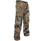Mossy Oak Men's Camouflage Cotton Mill Hunting Pants Available In Multiple Camo Patterns
