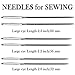 ZP Crafts Sewing Needles Set with Needle Threader and other accessories.