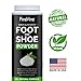 Foot and Shoe Powder - Deodorizer and Odor Eliminator | Remove Bad Smells from Stinky Feet, and Sweaty Socks | Safe for Slippers, Sneakers, Athletes Footwear, Hockey and Tennis Equipment | Made in USA