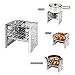 Unigear Wood Burning Camp Stoves Picnic BBQ Cooker/Potable Folding Stainless Steel Backpacking Stovethumb 1