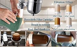 BOSNELL Replacement Filters Faucet Mount, ACF
