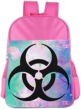 Resident Evil Biohazard Symbol Logo School Backpack Bag