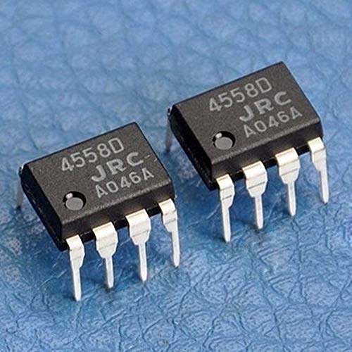 10PCS JRC4558D NJM4558D JRC 4558 4558D DIP8 OPAMP OP AMPS CHIP IC op-amp - Thumbnail 2