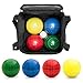 Best Choice Products Bocce Ball Set, Outdoor Family Game for Backyard, Beach, Lawn w/ 2 Red, 2 Blue, 2 Yellow, & 2 Green Balls, Pallino, Carrying Case, Measuring Rope