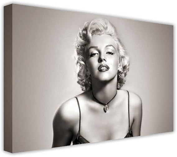 ICONIC MARILYN MONROE BLACK AND WHITE LARGE CANVAS PRINTS