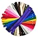Mandala Crafts 100 PCs Nylon Zippers for Sewing Assorted 7 Inch - Colorful Zippers Replacement Sewing Supplies in Bulk for Tailor, Clothing Repair, and DIY Projects
