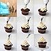 HUASHAN Russian Piping Tips, Cake Decorating Tips, 36 Pcs Russian Nozzles Cake Baking Kit for Cupcakes Cookies - 36 Tips, 2 Couplers,1 Pastry Bag
