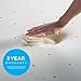LUCID 3 Inch Ventilated Memory Foam Mattress Topper 3-Year Warranty - Cal King
