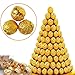 Sakolla 200 Pieces Aluminium Foil Candy Wrappers, 4 x 4 Inch Colour Chocolate Wrappers for Homemade Caramel, DIY Candies, Lolly, 9 Colors