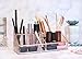 Lucido Cosmetics Rose Gold Acrylic Desk/Makeup Organizer