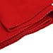 Andoer Piano Cover 88 Keyboard Protective Dirt-proof Cover with Soft Wool (Red)