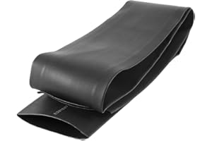 uxcell s14100400am3045 1 Meter 50mm Dia 82mm Flat Width Rate 2:1 Heat Shrinkable Shrinking Tube Black (Pack of 1)