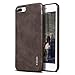 X-level iPhone 7 Plus Case, iPhone 8 Plus Case, Premium PU Leather Case [Vintage Series] Slim Fit Lightweight Soft Back Protective Cover for iPhone 7 Plus(2016) / iPhone 8 Plus(2017) 5.5'' (Coffee)