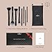 Makeup Brushes Set, Urbaobei 8 Pieces Synthetic Makeup Brushes For All Look, Foundation Blush Face Concealer Eyeliner Shadow Cosmetics Brush Set, Waterproof Cosmetic Bag Included