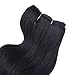 Emmet Brazilian Hair Extension Ombre Color Can be Dyed and Permed Body Wave Easy Installing&Sewing 8Inch Short 7A 100% Human Hair Weave 2PCS/Lot 50g/Piece, with Hair Care Ebook (1B)