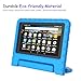 LTROP Case for Amazon Fire 7 Kindle Kids Case 2019 - Light Weight Shock Proof Convertible Handle Stand, Corner Protection, Kids Case for All-New Fire 7 Tablet (9th Generation, 2019 Release) - Blue