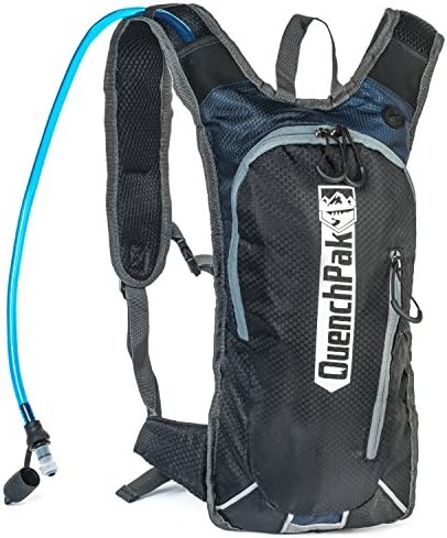 BEST HYDRATION PACK 2017, Mountain biking backpack, Running, Trails, Hiking, holds 2.0 L water, Perfect for Men, Women, Kids, fully adjustable and comfortable
