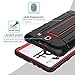 Galaxy Tab E 9.6 Case, Elegant Choise Built in Kickstand Heavy Duty Shockproof Rugged Full Body Protective Case Cover for Samsung Galaxy Tab E 9.6 inch/SM-T560 / T561 / T567 (Red/Black)