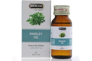 Hemani Parsley Seed Oil (30ml) - 100% Pure, Natural Oil for Skin Hydration, Hair Growth & Nail Health, Petroselinum crispum