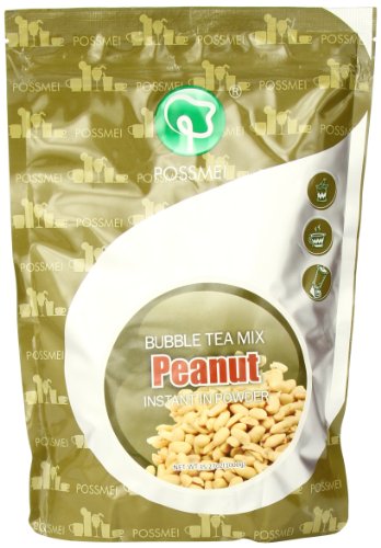 Possmei Bubble Tea Mix Instant Powder, Peanut, 2.2 Pound