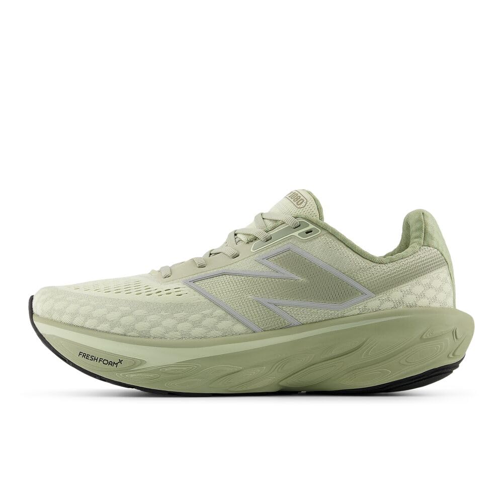 New Balance Men's Fresh Foam X 1080 V14 Running Shoe, Olivine/Mineral, 13 M Image