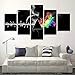 JuYi Art Piece printed Pink Floyd rock music canvas painting for living room home decor Canvas art wall poster 50 inch x30 inch (no frame)