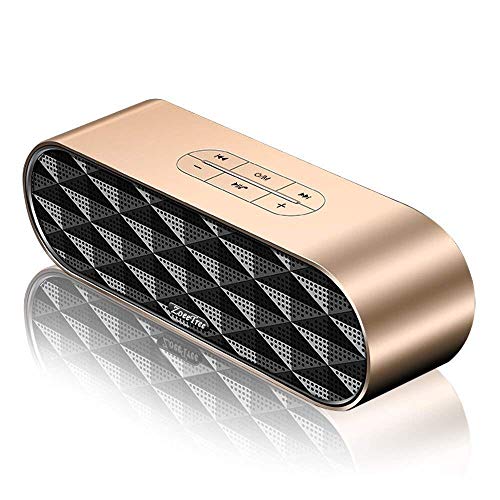 ZoeeTree S3 Enceinte Bluetooth portable, Bluetooth 4.2 EDR, avec Son 360°, 10W Haut Parleur Stéréo avec Audio Haute Définition et Basse Améliorée, Mains Libres Appel TF Carte Slot