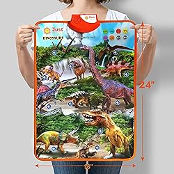 Just Smarty Interactive Dinosaur Learning Poster