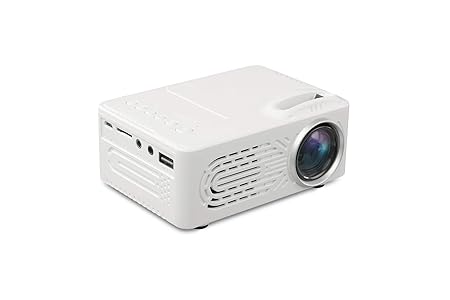 Mini Proyector, Soporte 1080 HD LED Projector Puede Leer Disco U ...