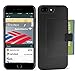 Distil Union Wally Wallet Case for iPhone 7 Plus/iPhone 8 Plus - Genuine Leather Protective Case (Ink)