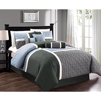 Amazon.com: Chezmoi Collection 7-Piece Coffee Quilted