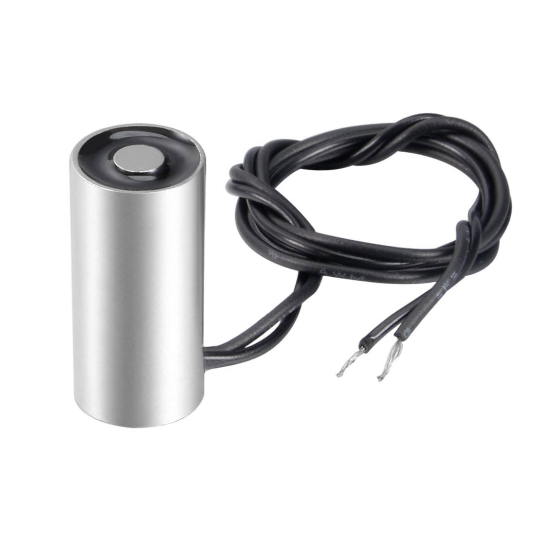 uxcell 80x38mm DC12V 1000N Electric Sucking Disc Solenoid Lift Holding Electromagnet