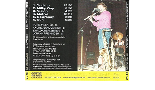 Tone Jansa Quartet, Tone Jansa, Ewald Oberleitner, Zeljko Kerleta 
