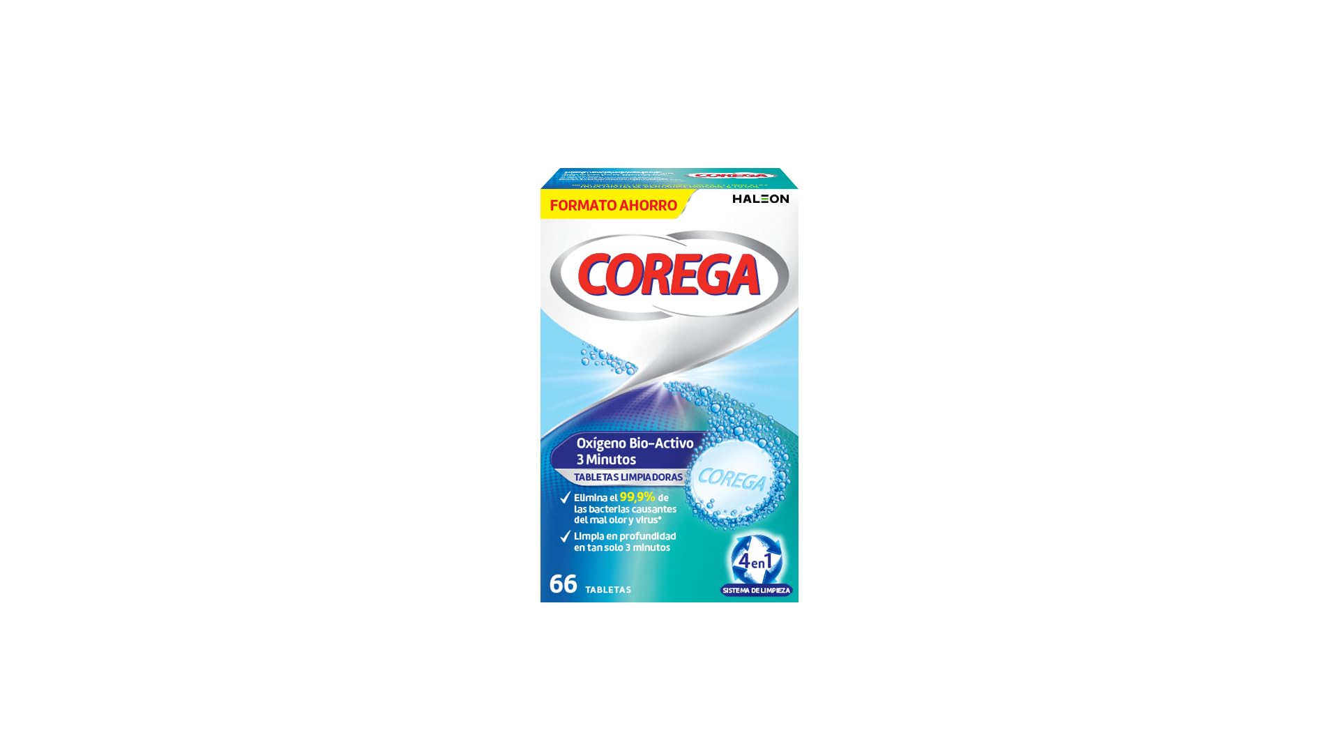Corega Bioactive Oxygen 66 Unidad