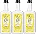 J.R. Watkins Natural Hand and Body Lotion, Lemon Cream, 11 oz., Pack of 3