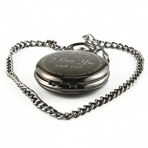 Memory Gift, to My Son Love Dad, Pocket Watch for Son, Gifts to Son