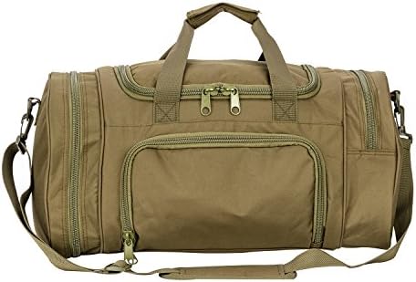 ARMYCAMO ArmyCamoUSA Military Tactical Duffle Bag Gym Travel Hiking & Trekking Sports Bag with Shoes Compartment 2 ARMYCAMO ArmyCamoUSA Military Tactical Duffle Bag Gym Travel Hiking & Trekking Sports Bag with Shoes Compartment