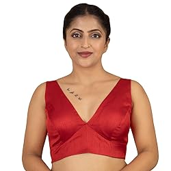 FIGURE'S DESIGNER Women's Dupion Raw Silk