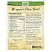 NOW Foods, Organic Black Chia Seeds, Non-GMO, Source of Healthy Fatty Acids and Fiber, 12-Ounce (Packaging May Vary)