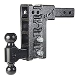 GEN-Y GH-314 Drop Hitch Dual-Ball Combo, Adjustable 2